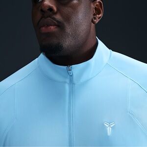 Nike Kobe Bryant Mamba Mentality Men's Light Blue Jacket Zip Up w/ Pockets